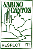 Sabino Canyon Sticker